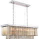 Sydney 12 Light 40 inch Polished Nickel Chandelier Ceiling Light, Urban Classic