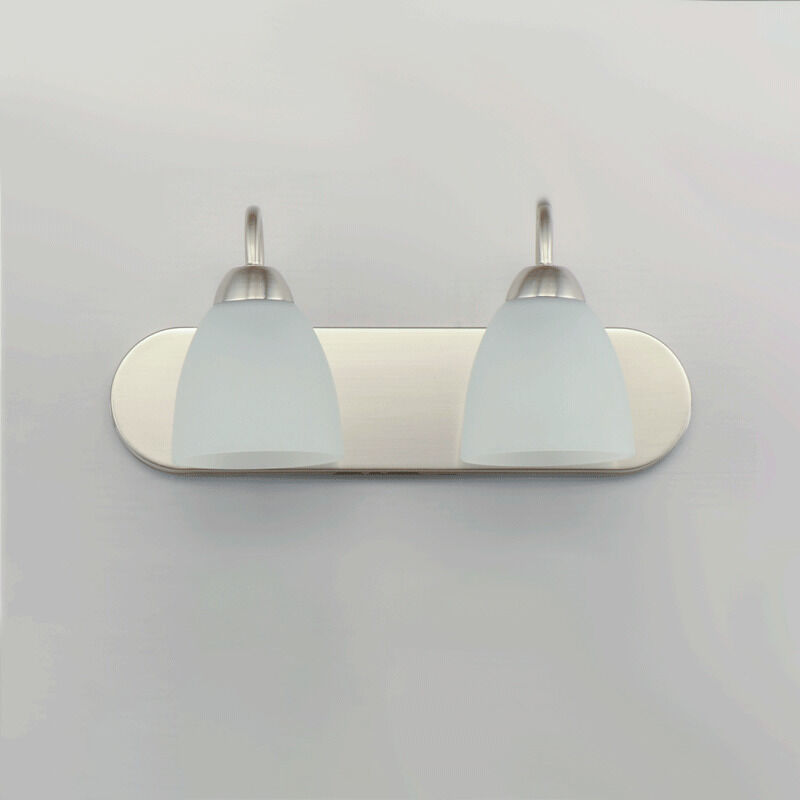 Axis 2 Light 18 inch Satin Nickel Bath Vanity Wall Light