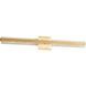 Antares LED 36 inch Aged Brass Vanity Light Wall Light