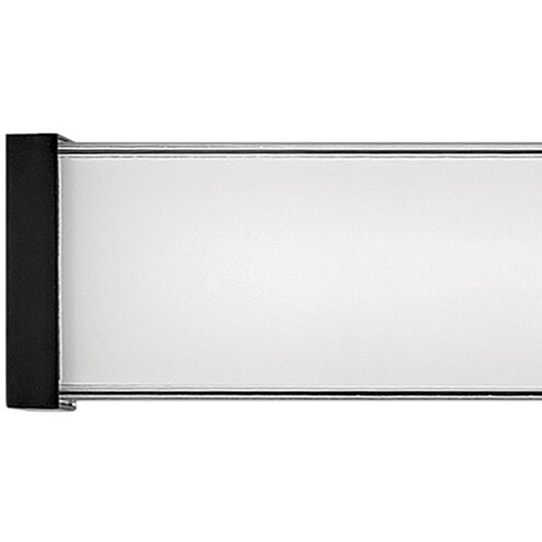 Pietra LED 25 inch Black Vanity Light Wall Light, Vertical