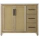 Alina 42 X 34 inch Linen Oak Bathroom Vanity Cabinet