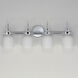 Milk 4 Light 30.5 inch Polished Chrome Bath Vanity Wall Light