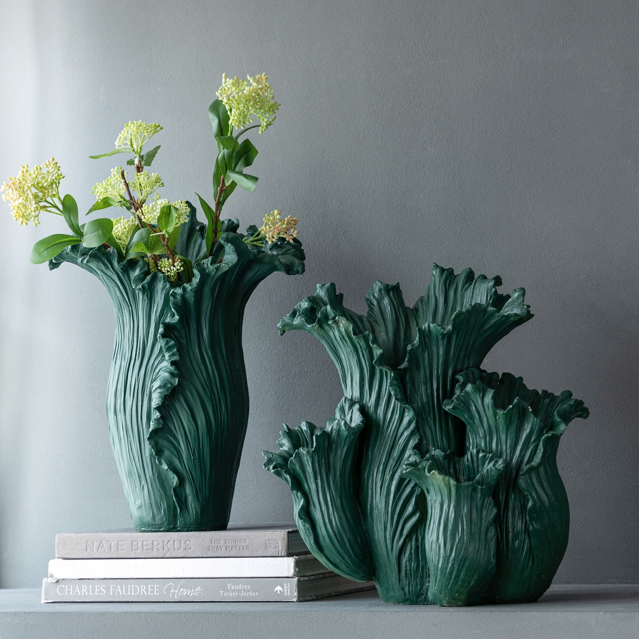 Floral 15 X 13 inch Vase