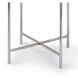 Drum 25.25 X 14 inch Nickel Side Table, Drum