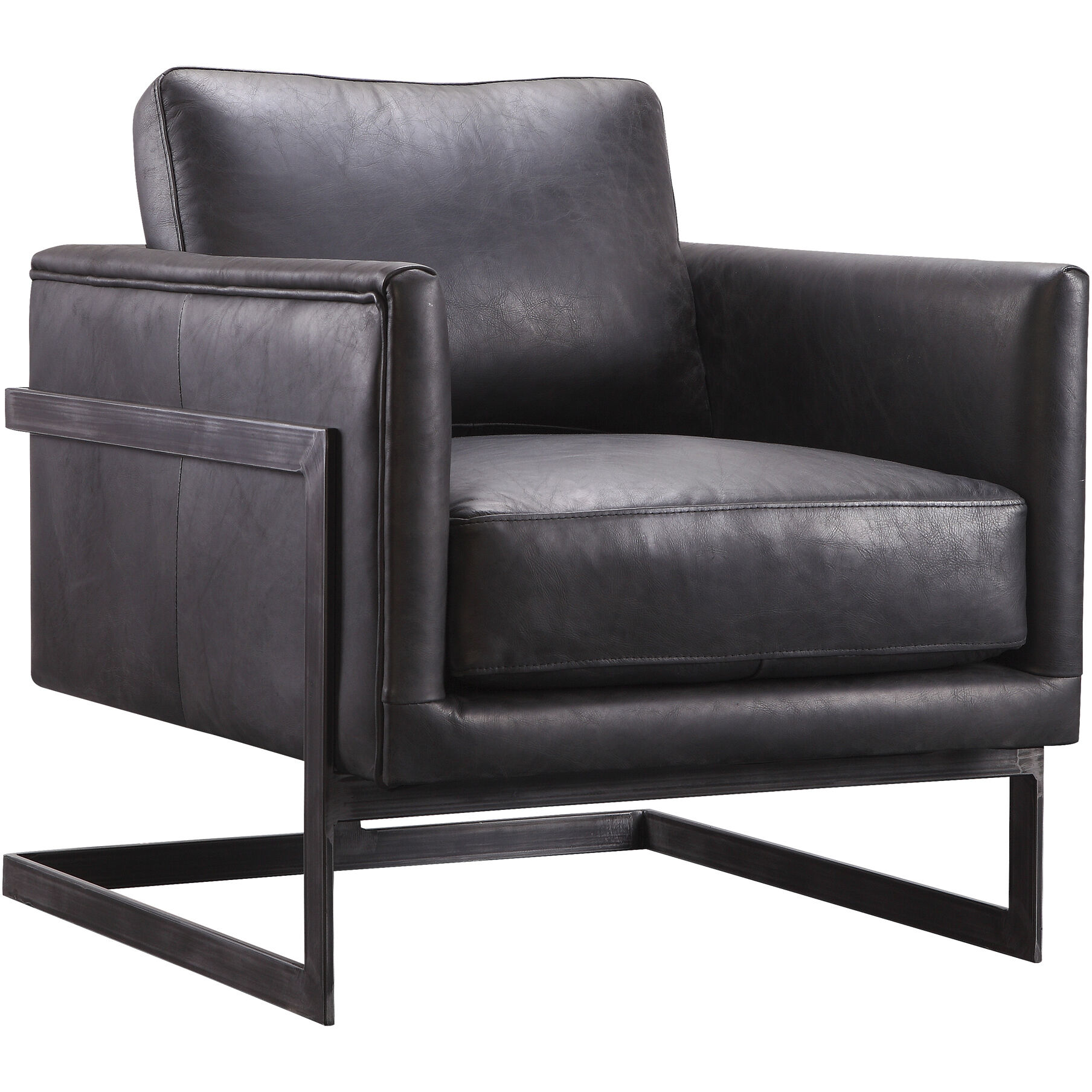 Luxley Black Club Chair