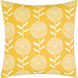 Lachen 18 inch Saffron Pillow Kit in 18 x 18, Square