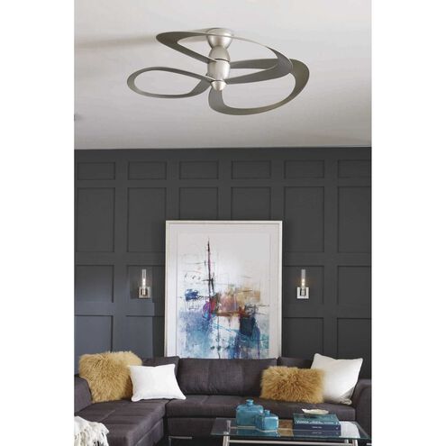 Willacy 48 inch Painted Nickel Ceiling Fan