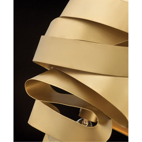 Delfina LED 9 inch Metallic Matte Bronze Sconce Wall Light