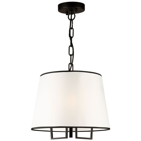 Coco LED 15.7 inch Black Pendant Ceiling Light
