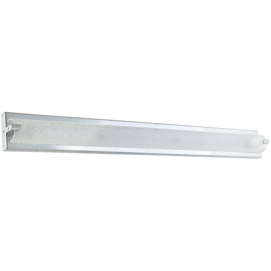 Veil LED 40.2 inch Chrome Bath Vanity Light Wall Light