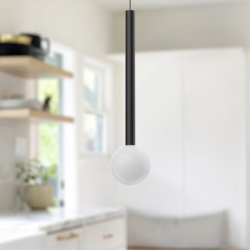 Elixir LED 4 inch Black Pendant Ceiling Light