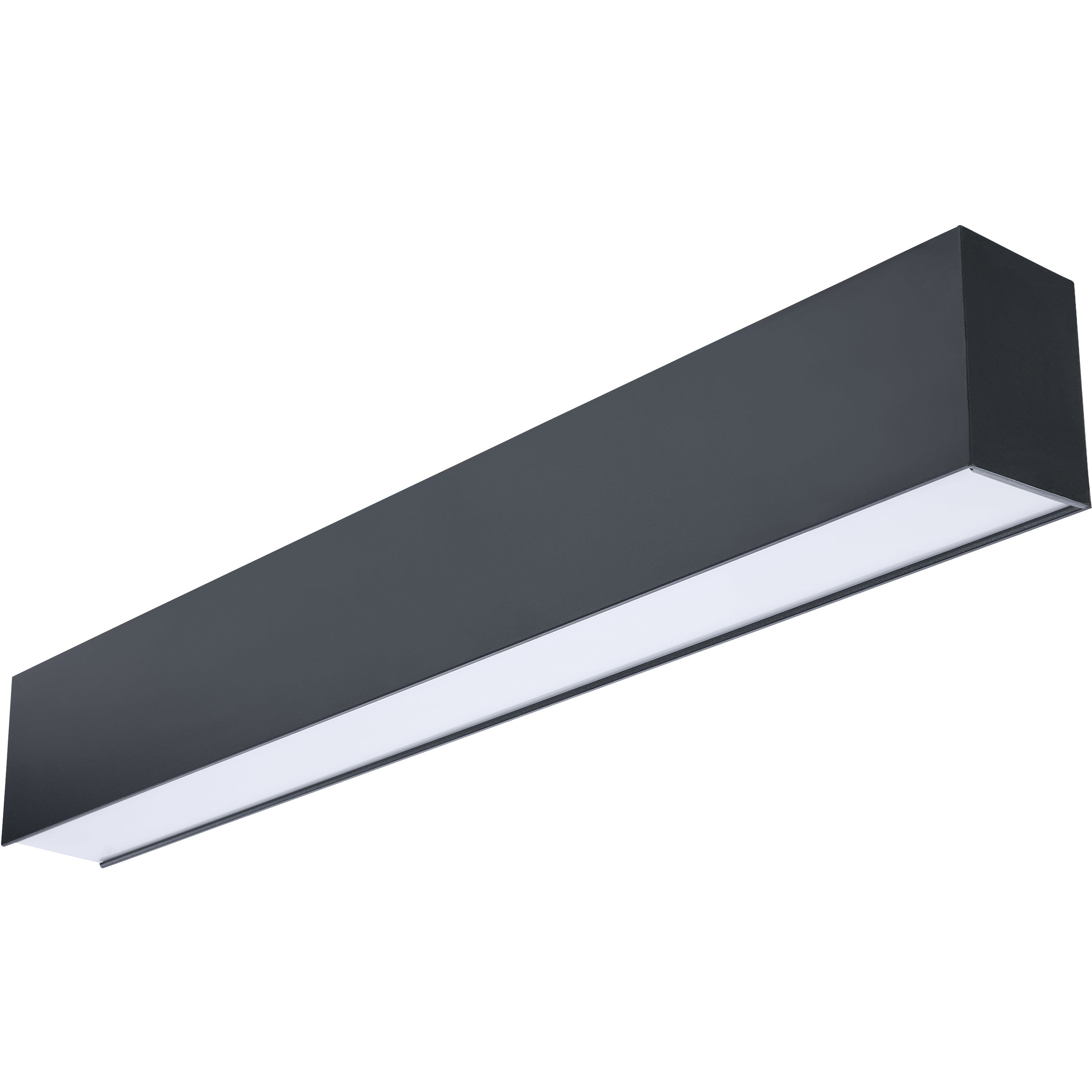Momentum LED 2.36 inch Black Linear Strip Ceiling Light