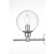 Jaelynn 2 Light 19 inch Chrome Bath Sconce Wall Light