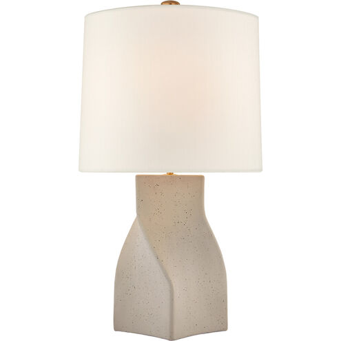 AERIN Claribel 30.5 inch 100 watt Canyon Gray Table Lamp Portable Light, Large