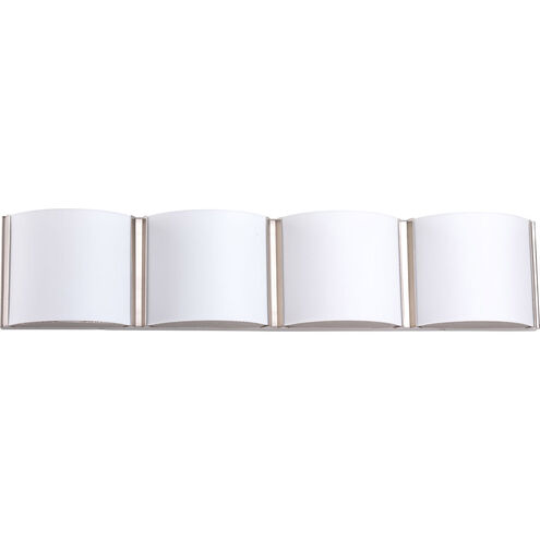 Arch LED 29 inch Brushed Nickel Bath Vanity Wall Light