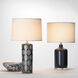 Neva 29 inch 150.00 watt Blue and Table Lamp Portable Light