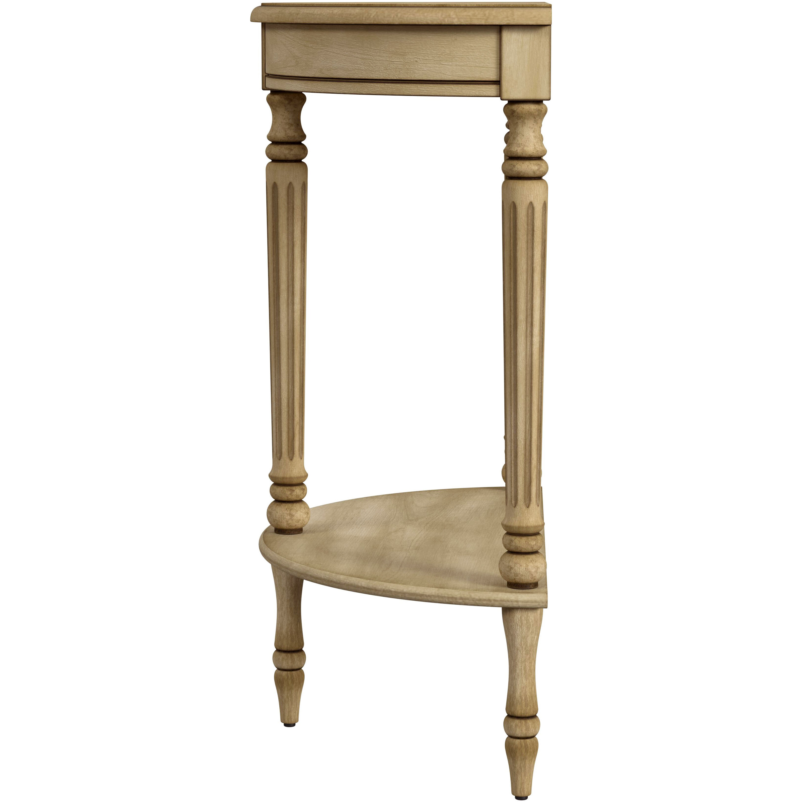 Bellini  Demilune 24" Console Table in Multi-Color