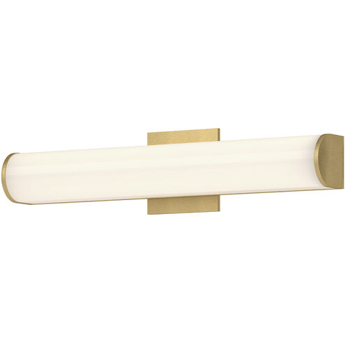 Longitude LED 20 inch Brushed Gold Bath Vanity Light Wall Light