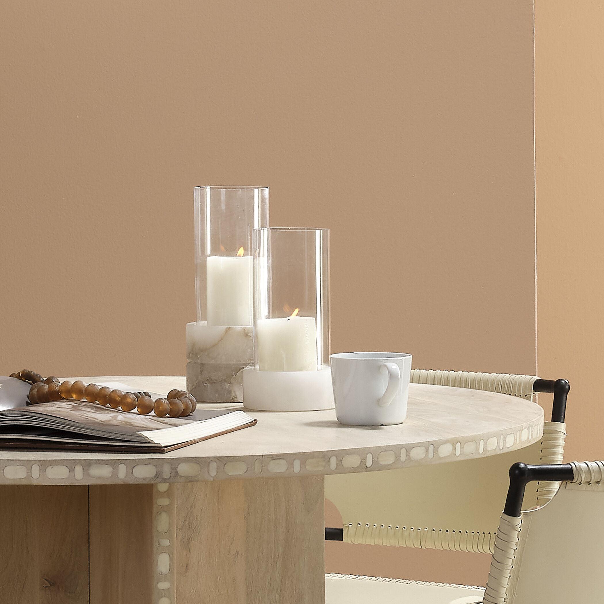 Charlotte 8.75 X 5 inch Stacked Hurricane, Short