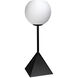 Berlin 27 inch 40.00 watt Matte Black Table Lamp Portable Light