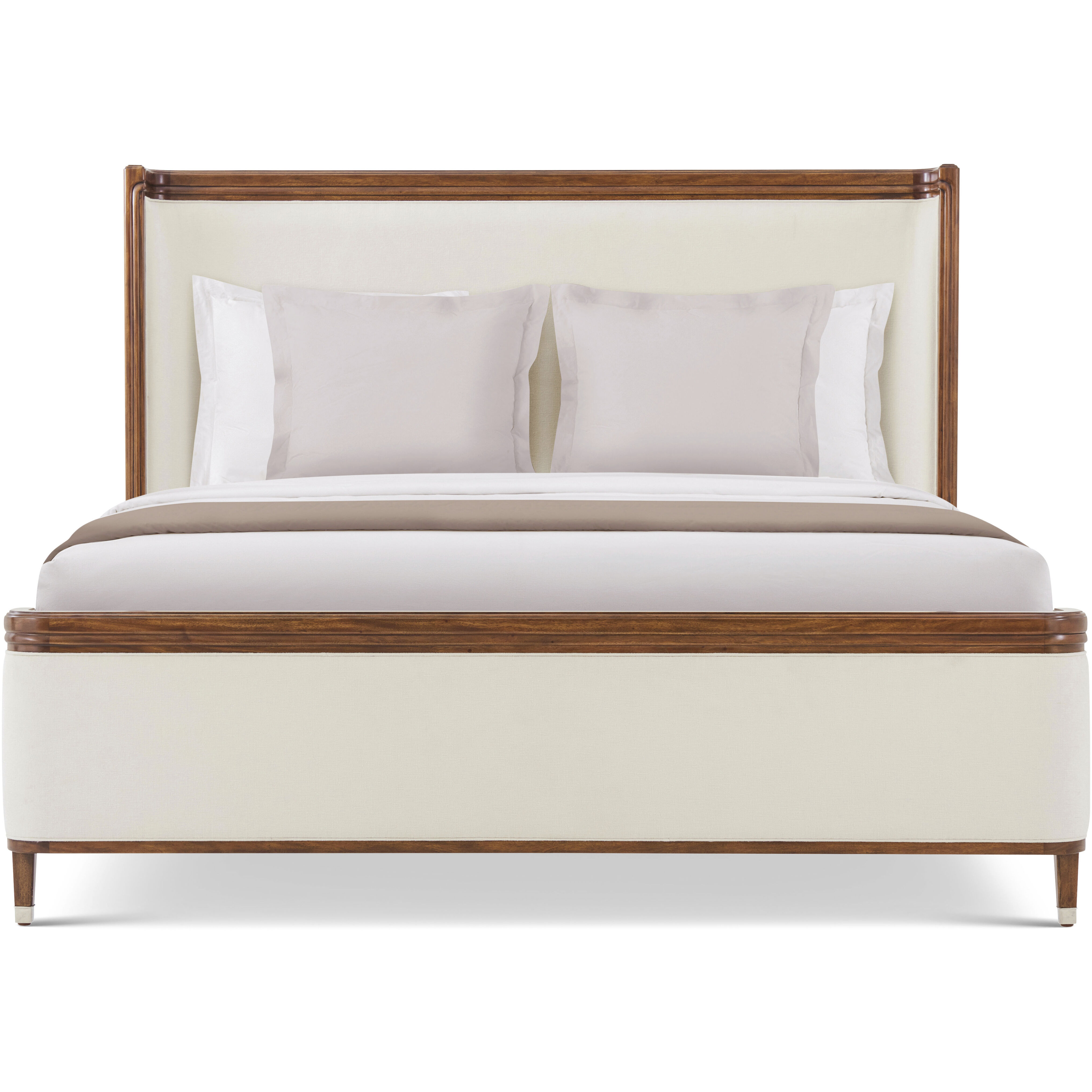 Dorchester Mayfair US King Bed, Wooden, Upholstered