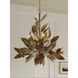 Seraphine 6 Light 28 inch Weathered Gold Chandelier Ceiling Light