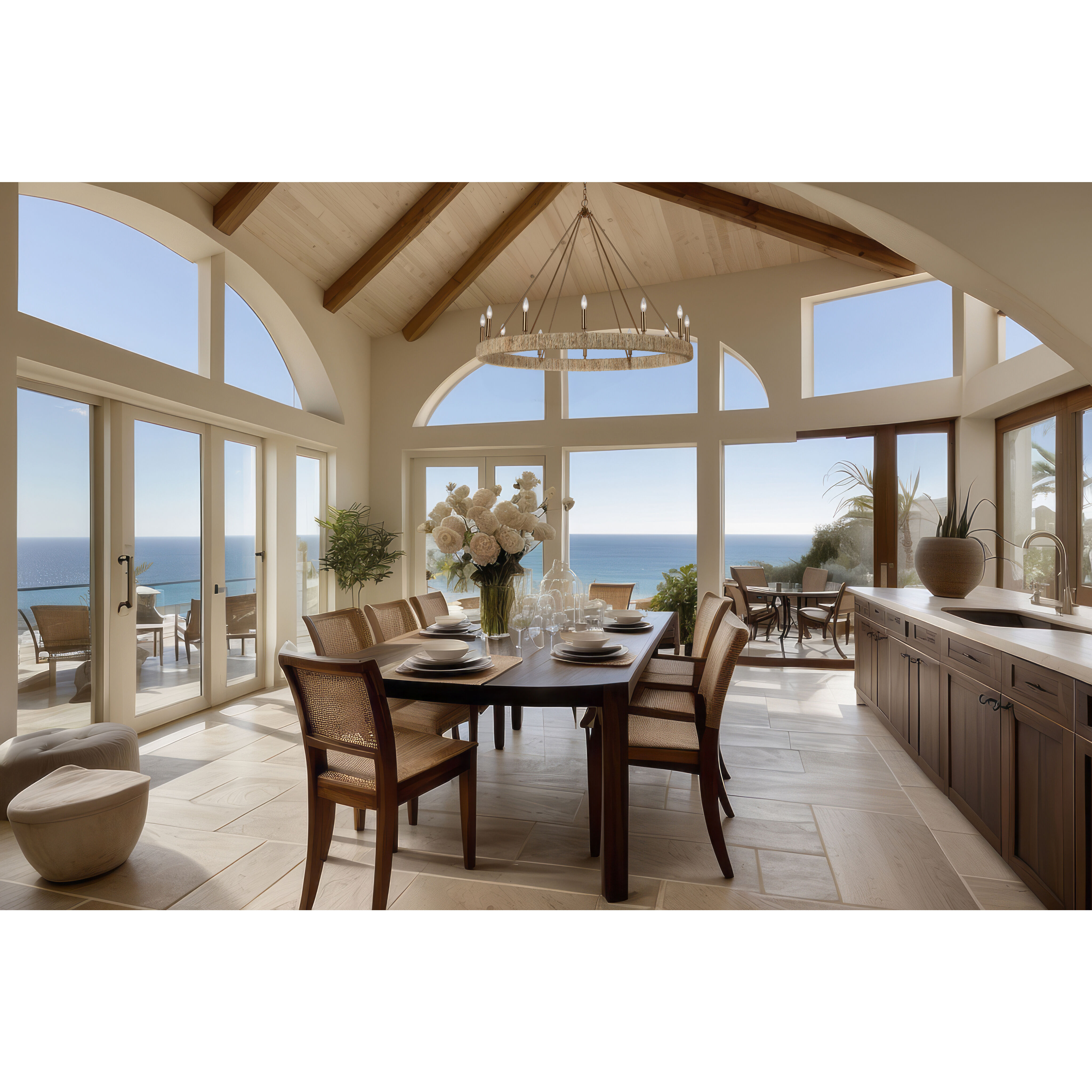 Abaca 12 Light 48 inch Satin Brass Chandelier Ceiling Light