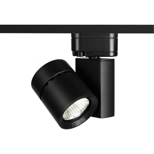 WAC Lighting Exterminator II 1 Light 120 Black Track Head Ceiling Light in 3500K, 85, Flood, J Track J-1035F-835-BK - Open Box