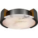 Kelly Wearstler Melange LED 17 inch Bronze Flush Mount Ceiling Light, Large