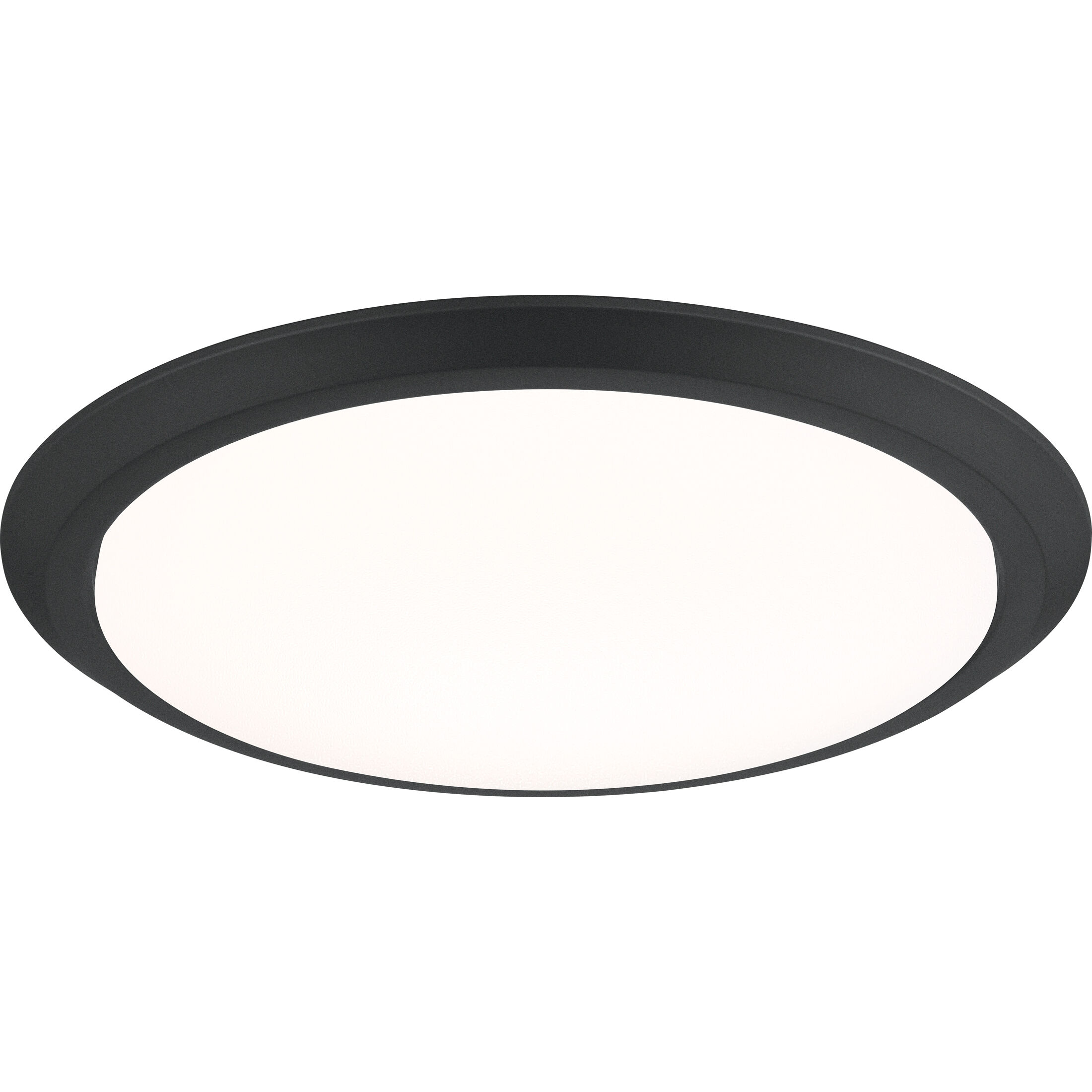 Verge 20 inch Earth Black Flush Mount Ceiling Light