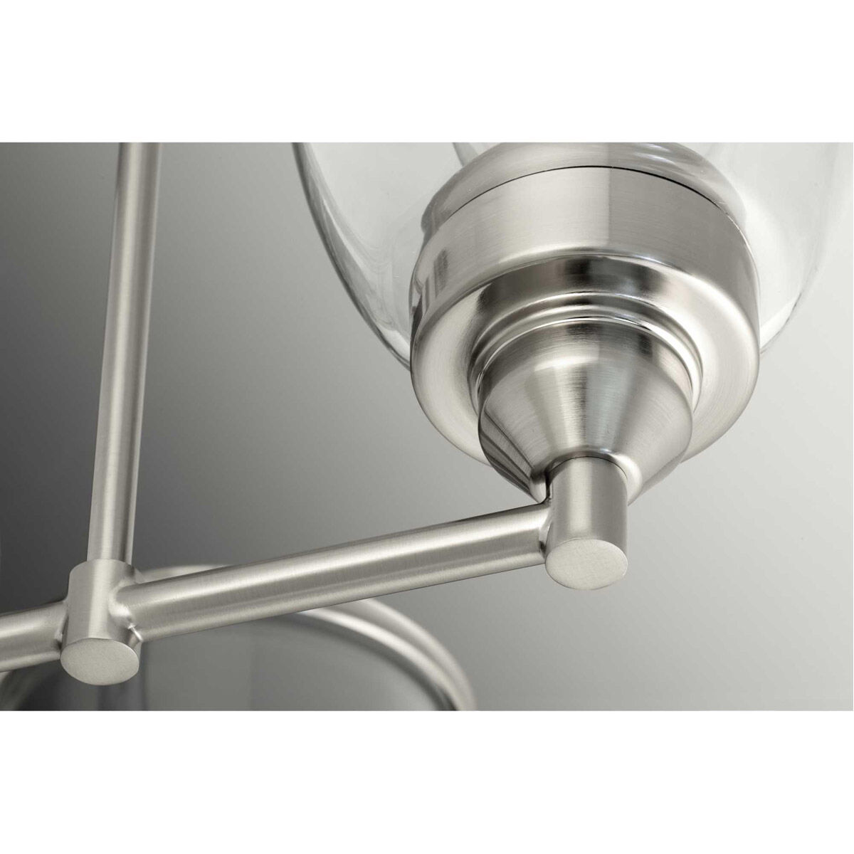 San Francisco Bay 5 Light 28 inch Brushed Nickel Chandelier Ceiling Light