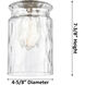 Ballston Candor 1 Light 5 inch Antique Brass Sconce Wall Light in Incandescent, Clear Glass, Ballston