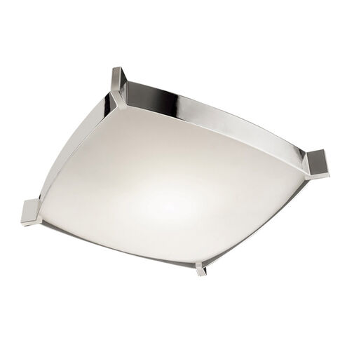 Linea 4 Light 20 inch Chrome Flush Mount Ceiling Light