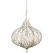 Bask 6 Light 26.5 inch Gold Dust Pendant Ceiling Light