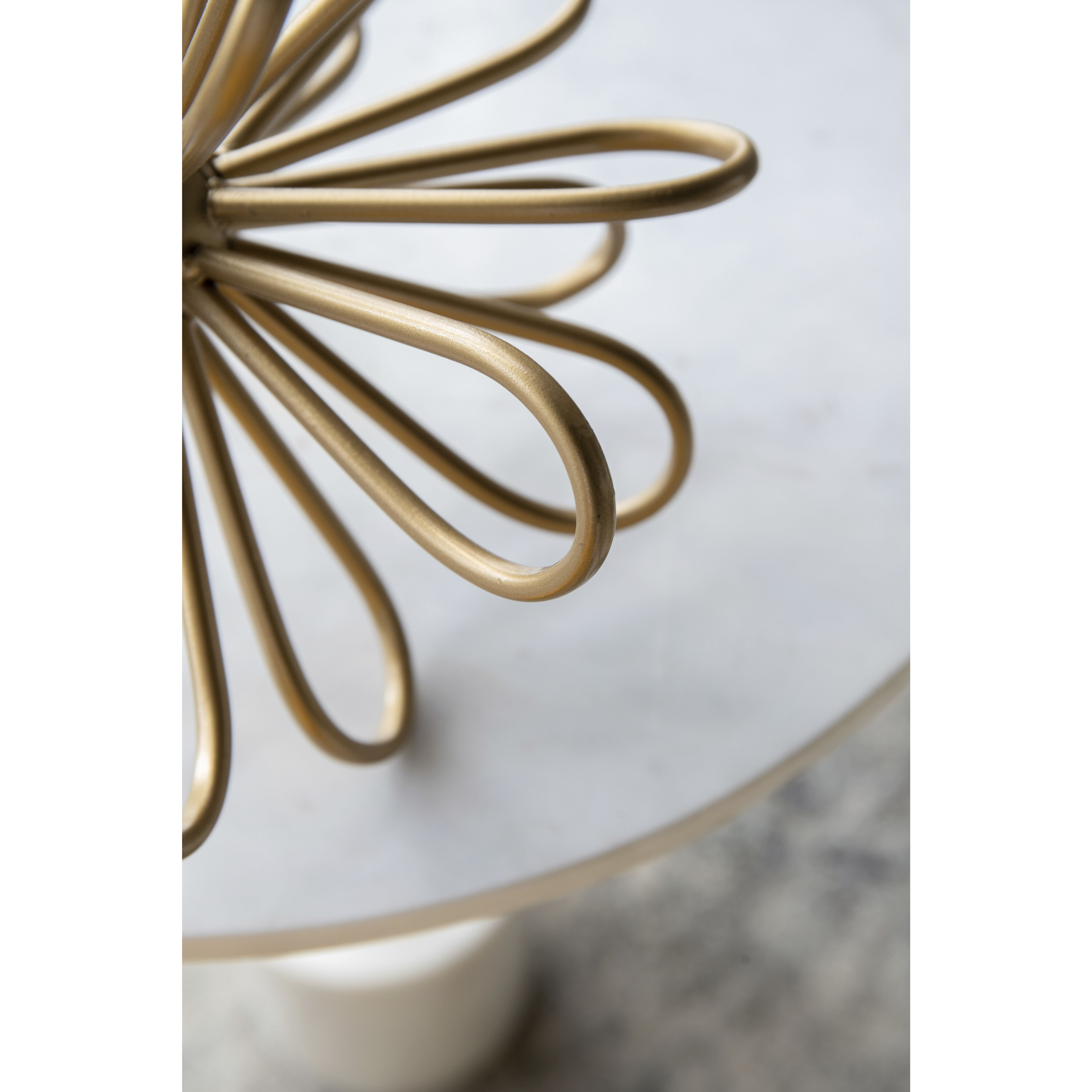 Flower Gold Statuary