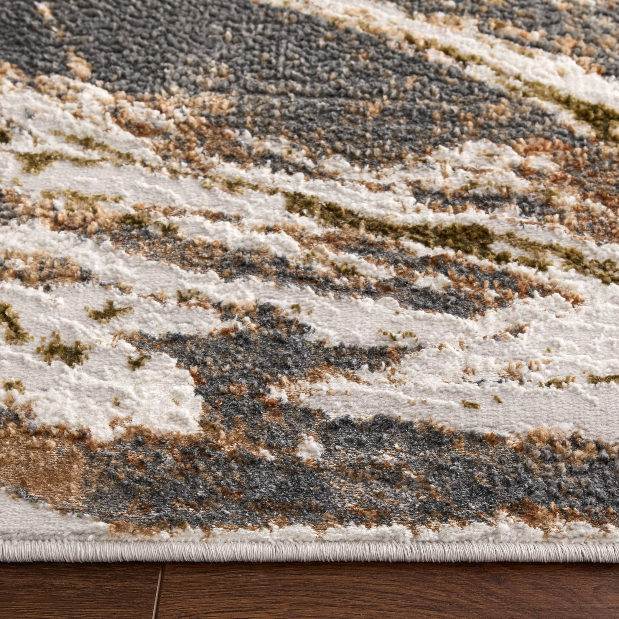 Salim Brown and Gray Indoor Rug