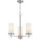 Haisley 3 Light 20.13 inch Brushed Nickel Chandelier Ceiling Light