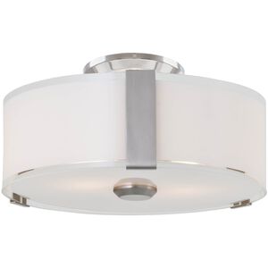 Zurich 3 Light 12.00 inch Flush Mount