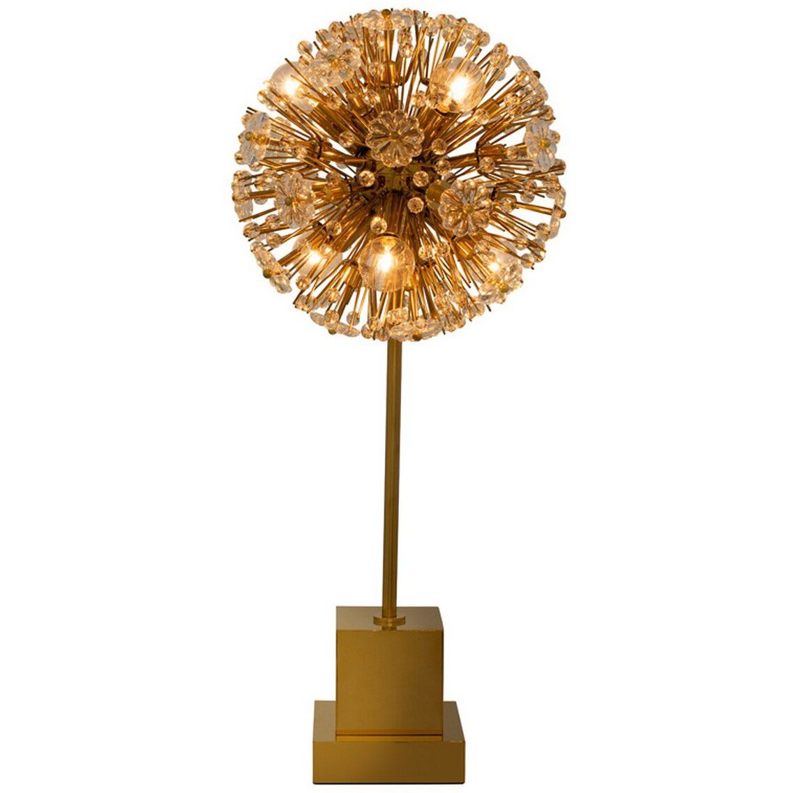 Dahlia 28 inch 40.00 watt Gold Table Lamp Portable Portable Light