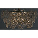 Neive 4 Light 18.5 inch Antique Brass Chandelier Ceiling Light, Small