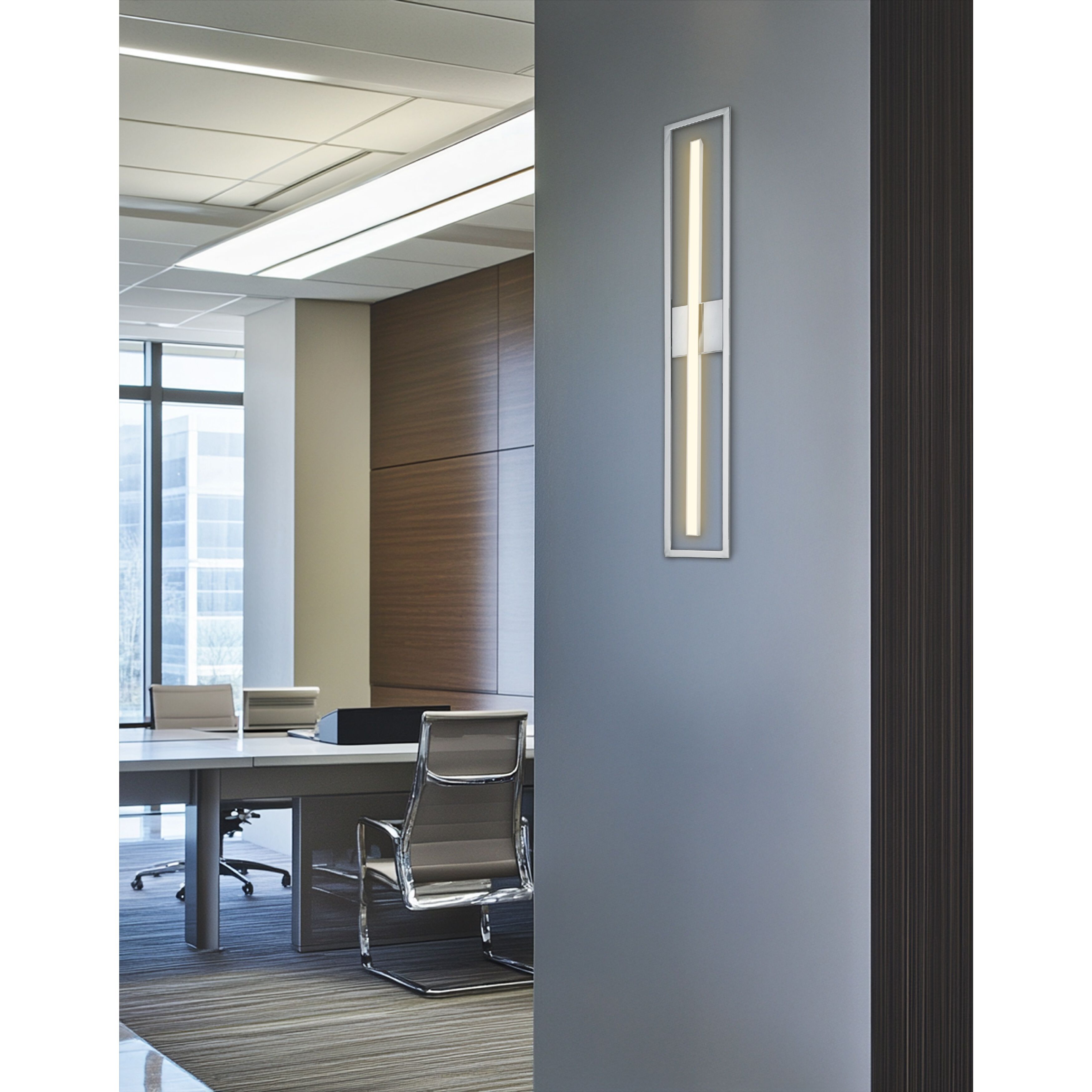 Arandel LED 5.75 inch Polished Chrome Vanity Light Wall Light