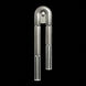 Antonia Wall Sconce Wall Light in Silver