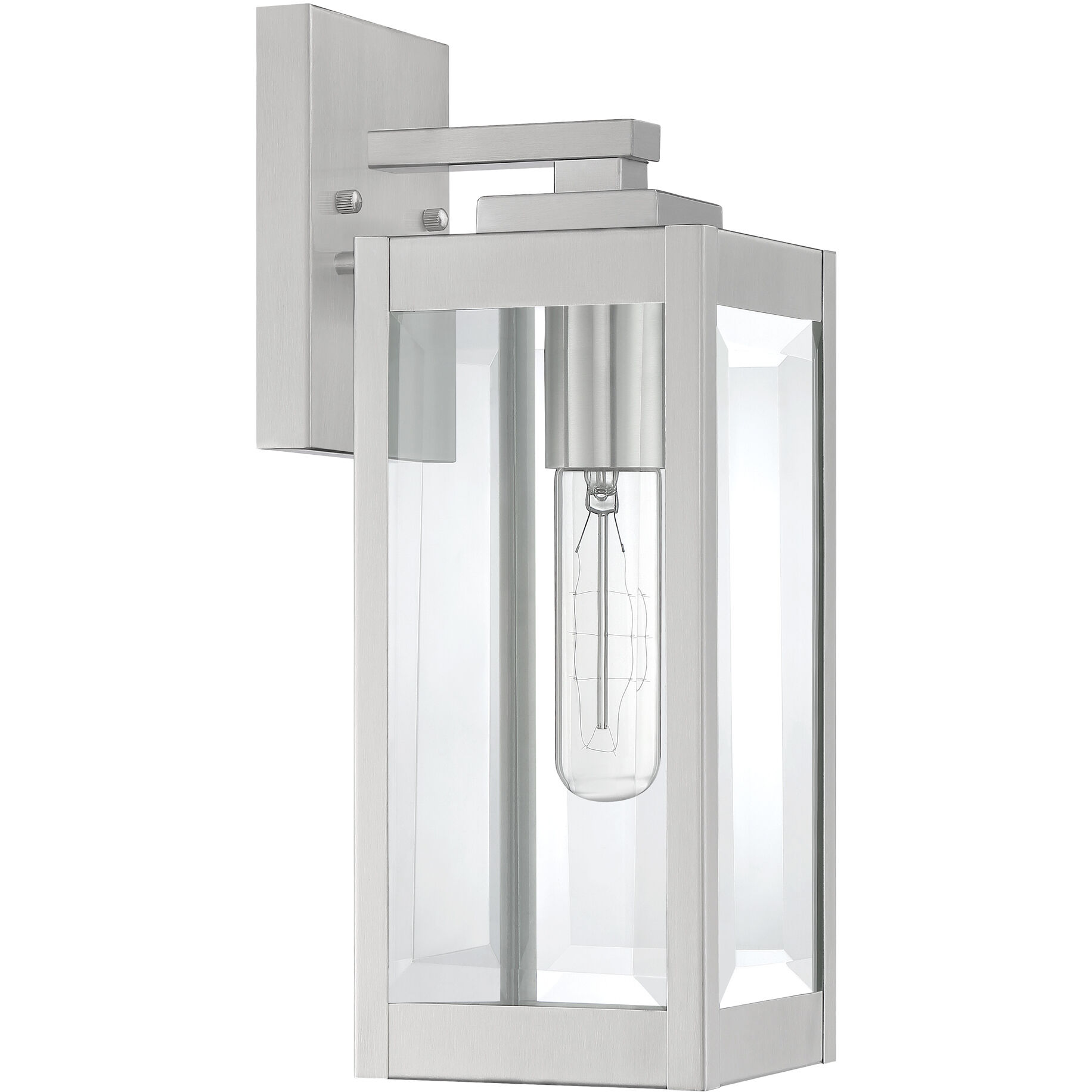 Westover 1 Light 14 inch Stainless Steel Outdoor Wall Lantern