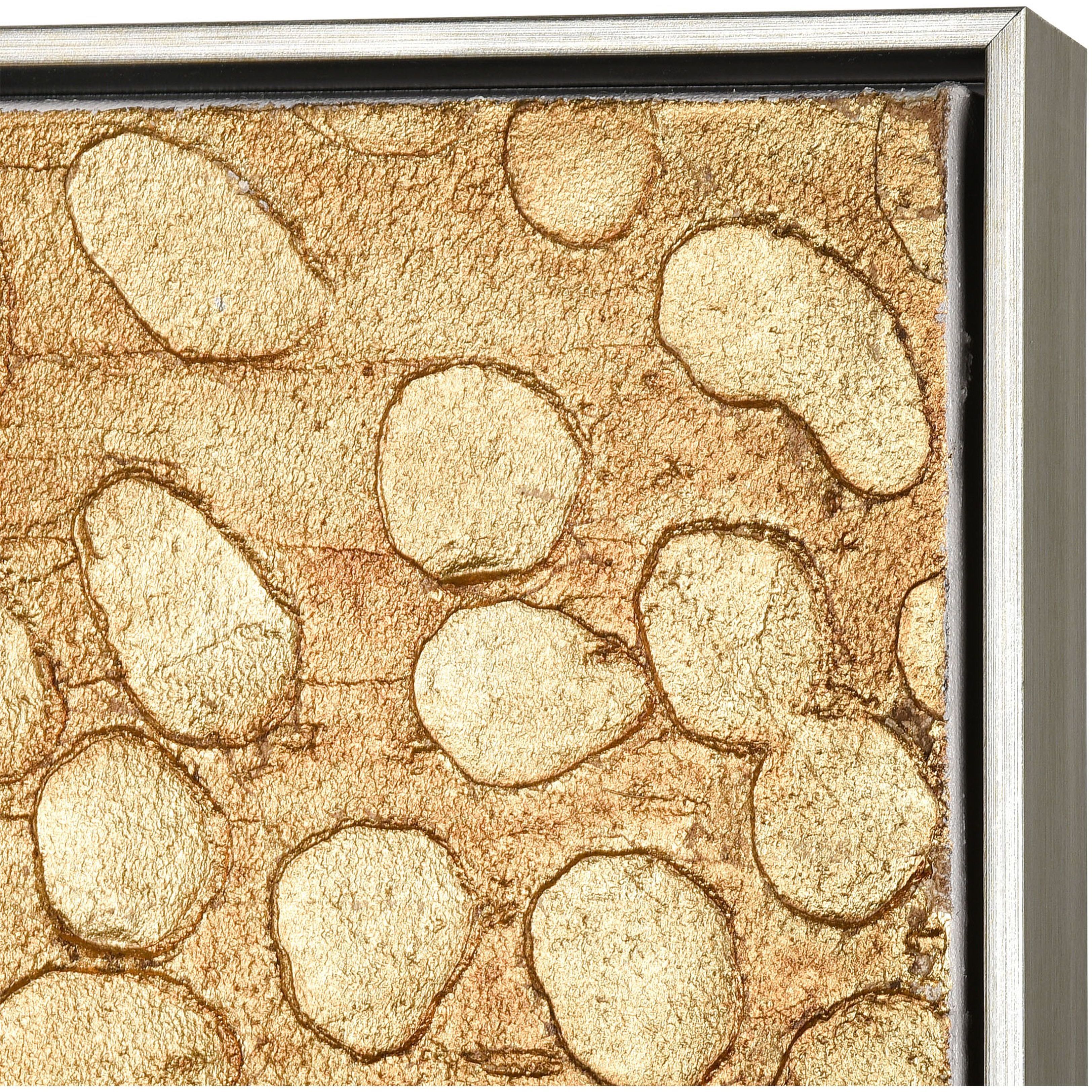 Supreme Gold with Bronze and Silver Framed Wall Art