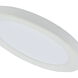 Trix LED 7.5 inch White Flush Mount Ceiling Light