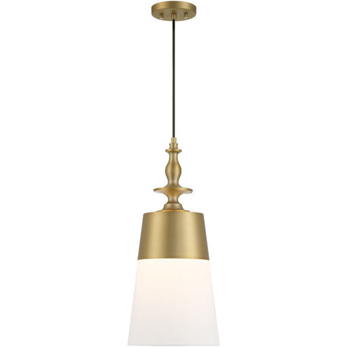 Ava 1 Light 10 inch Brushed Gold Pendant Ceiling Light
