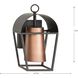 Hutchence 1 Light 12 inch Antique Bronze Outdoor Wall Lantern