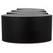 Semyon 70 X 34 inch Matte Black Coffee Table