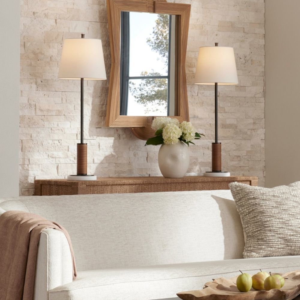 Conway 100.00 watt English Bronze Table Lamp Portable Light