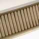 Marie Flanigan Matthew LED 40 inch Soft Brass Chandelier Ceiling Light